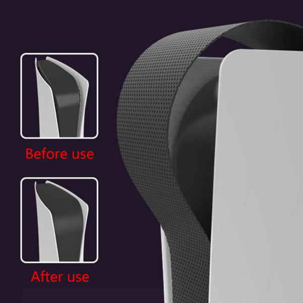 Cover Flexibelt Mesh skyddsnät för PS 5-konsol anti-scratch Dammtät hud Host Middle Strip Gamepad-tillbehör