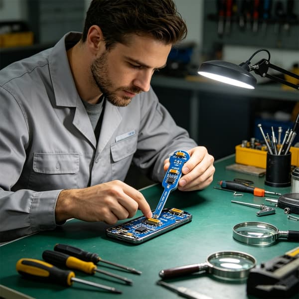 LED induktanstester hovedkort spole tester for rask feilsøking verktøy