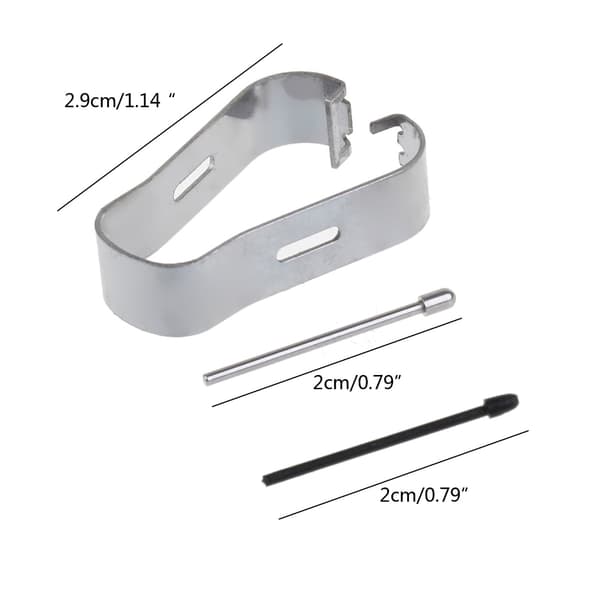 5 stk. polyesterfiber + titaniumlegering holdbare spidser til Remarkable Pen