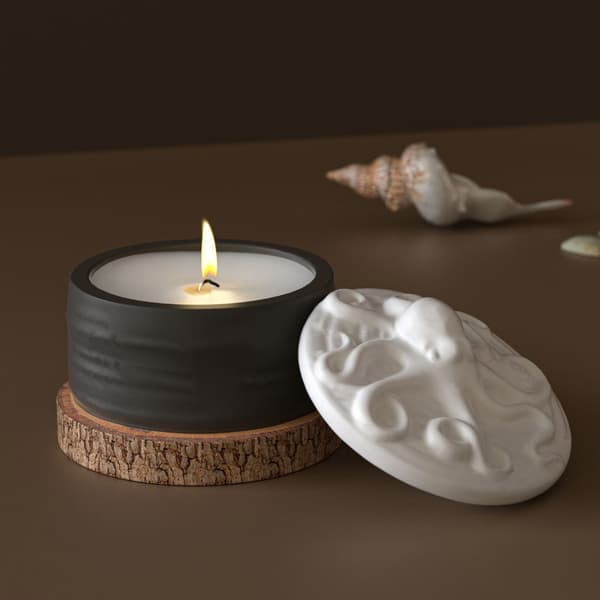 Oppbevaringsboksform Premium silikonform for DIY blekksprutbeholder