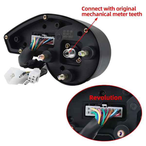 Speedometer Passer for NXR150 NXR125 Bros XR150 GY200 03-14 Reparasjonsdel