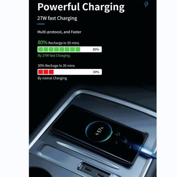 Dockingstation Strømforsynet Splitter Udvidelse USB Spiliter til