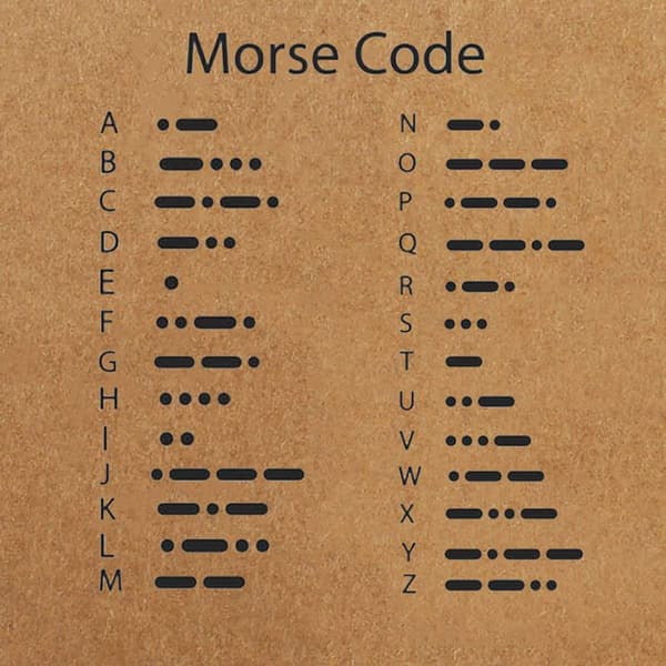 Handgjorda vänskapsberlocker 2 st/set Jag älskar dig Morse Code Armband för Unisex