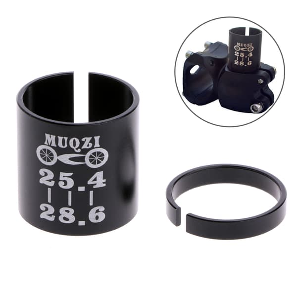 Bike Bicycle Ahead Stem Shim Reducer Conversion Variable Ring Set 25,4 till 28,6 mm