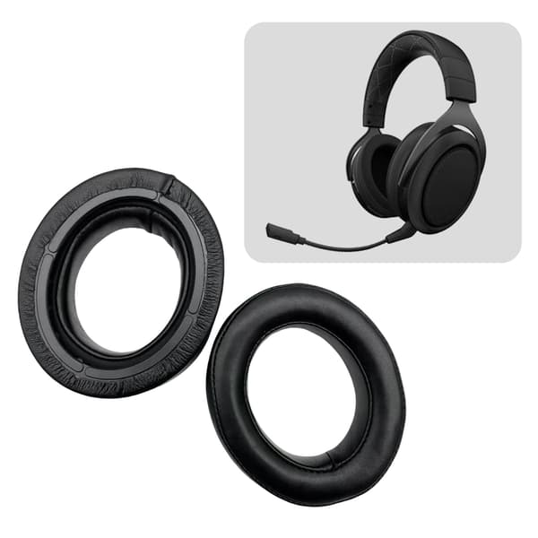 Myke øreputer for HS50/HS60/HS70Pro headset øreputebyttesett