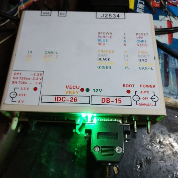 Strømboksadaptere CNF1 Signal for FLASH j2534 Soft Programmer