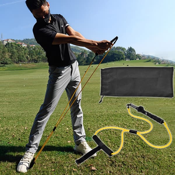 Golfsving Træningsreb Golfsving Forstærker Elastisk Træktov Træner