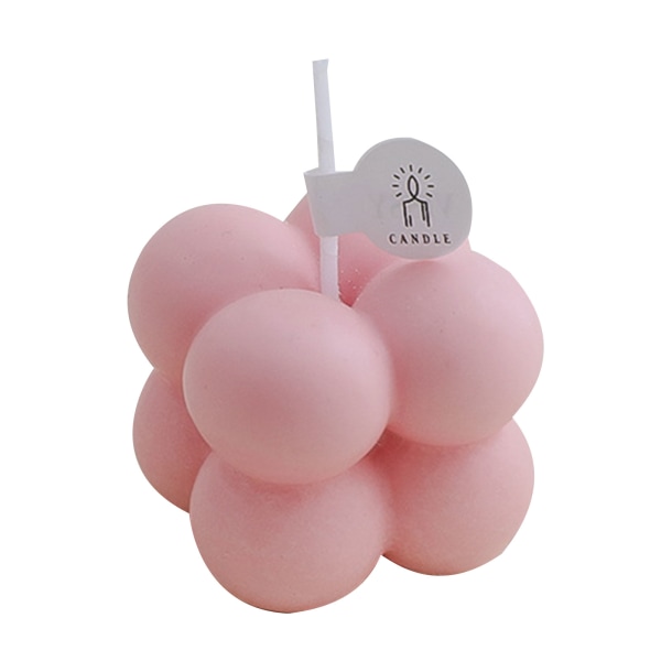 Lite Duftlys Mini Kube Bobleformede Vokslys Aromaterapi