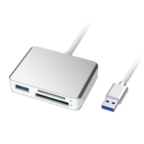 5-i-1 XQD-kortläsare USB 3.0 Typ C minneskortadapter Läs 3 kort för XQD SD(HC/XC) TF Sony-G/for M för Lexar USB M USB