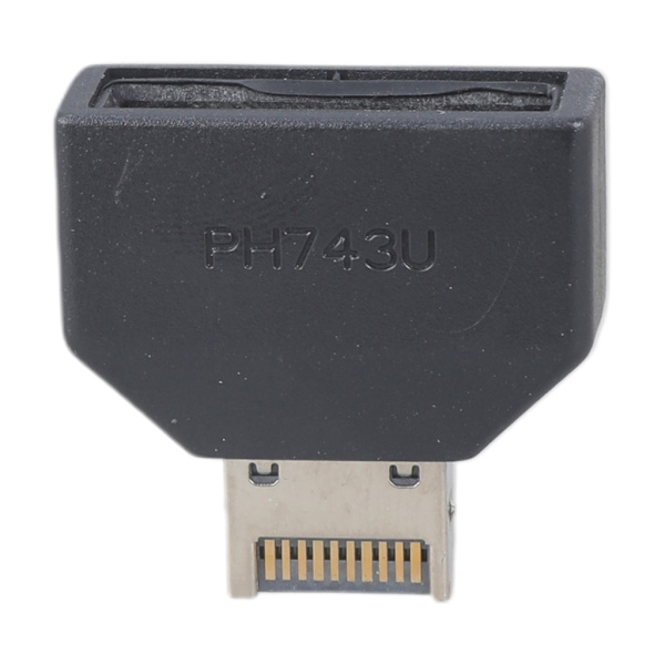 USB 3.0 19Pin 20Pin til USB C Header Adapter, Vertikal TypeE Konvertering