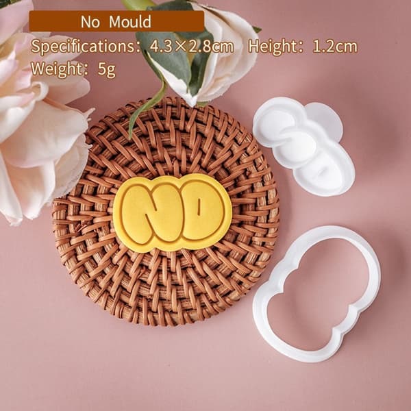 Bryllupskageudstikkere Valentinsdag Kiksforme Plastikbageforme E