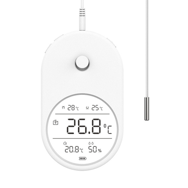 3 i 1 Fisk Akvarium Vatten Termometer Hygrometer Temperaturmätning