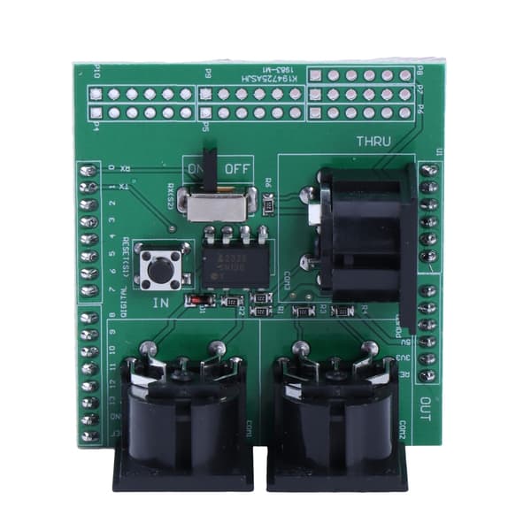 Digitalt grensesnitt MIDI Shield Adapter Plate for Adapterkortkomponent