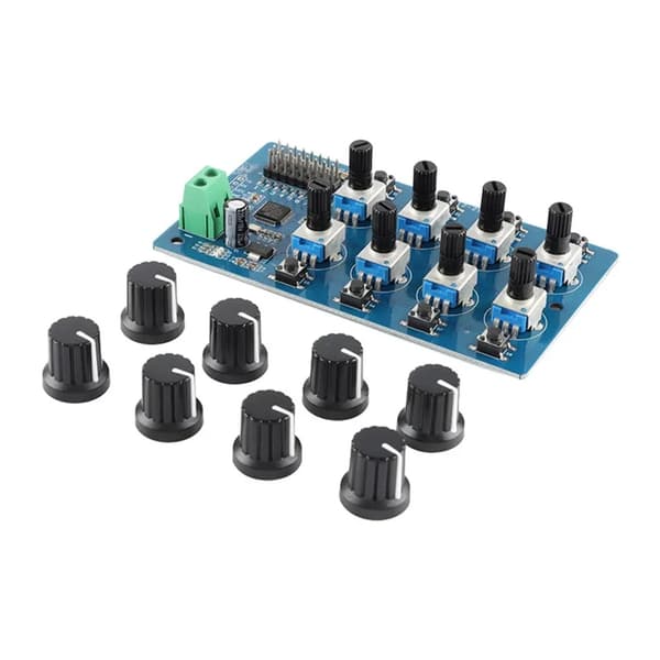 8-kanals Servostyring Debugging Boards med Strømsignalindikatorer
