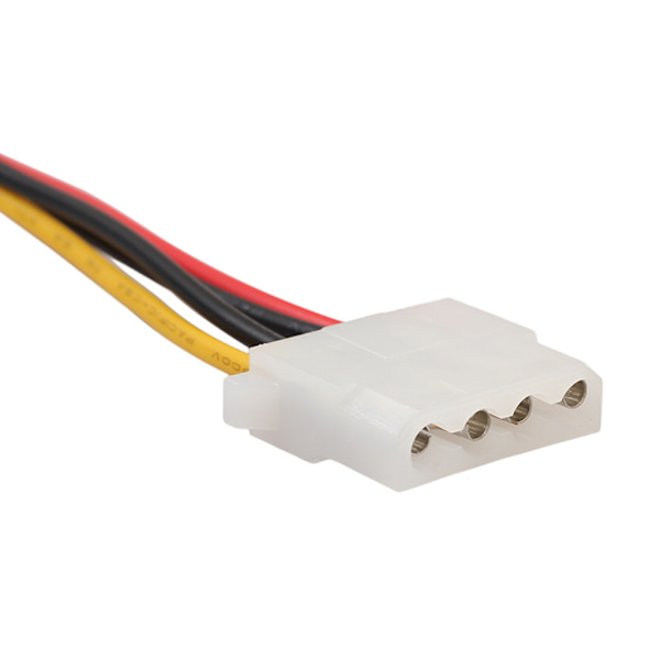 2st SATA 15Pin hane till IDE Molex 4Pin hona HDD- power för seriella ATA-hårddiskar CD ROM-enhet