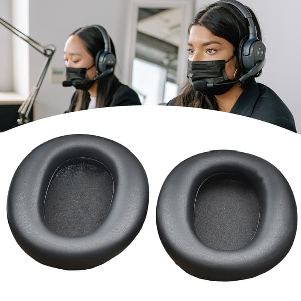 High Fidelitys Øreputer for WHCH720N Headset Klar Lydforbedring White