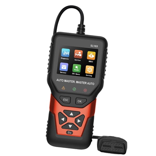 Avanceret DPF-scanner OBD2-kodelæserværktøj til benzinmotorer med realtidsdata