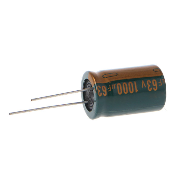 63V 1000uF Kapacitans Elektrolytisk Radial Kondensator Hög Frekvens Låg ESR