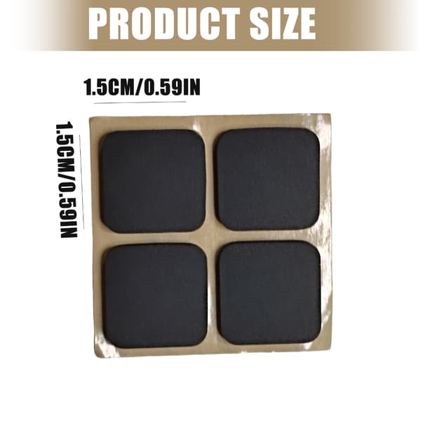 4 st AntiSlide tangentbordsstödkudde ergonomisk för minispel