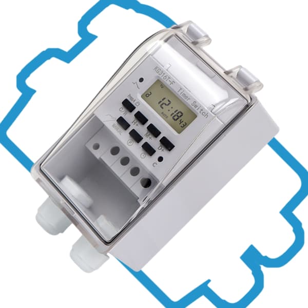 Digital Timer Controllers Vattentät Programmerbar Timer för Inomhus- och Utomhusbruk