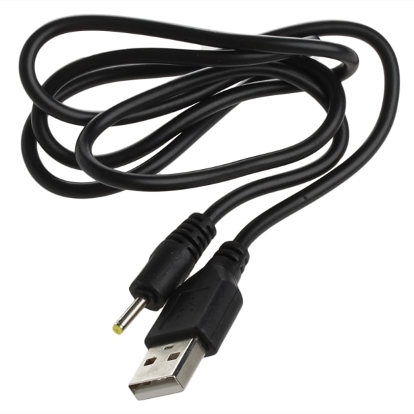 Universal USB till 2,5x0,7 mm Power PlugConnector Laddningsadapter för bärbar dator Bärbar Converter Plug