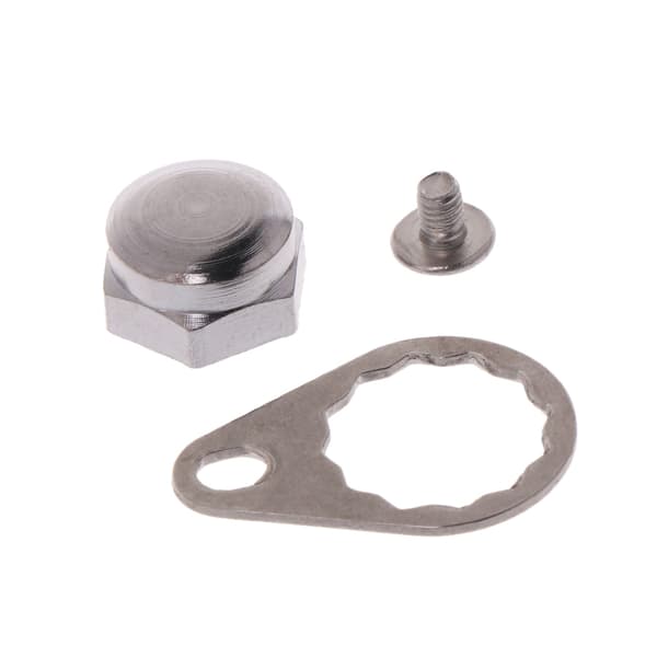 Fiskehåndsveiv Dobbel Knotterstatning Baitcasting Tilbehør Aluminiumslegering