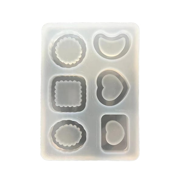 Silikoneform Blomst Fotoramme Kviksand Shaker Epoxy Resin Form Håndværk DIY