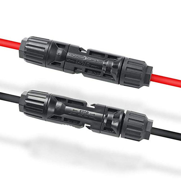 DC5521 Solar Panel Connector Solar Inverter Connector Solar Power Supply 5,5x2,1mm Plug Adapter Kabel 0,5m 14AWG Adapter