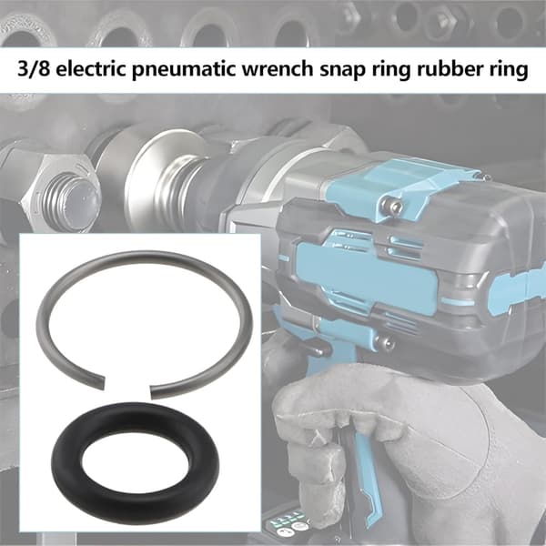 20 Set 1/2 tums slagfästringar Clip Slagfriktionsringar med O-ringar