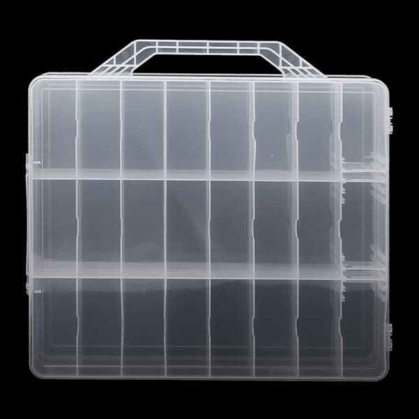 Pro 48 Gitter Neglelak Holder Display Container Organizer Opbevaringsboks til Ca