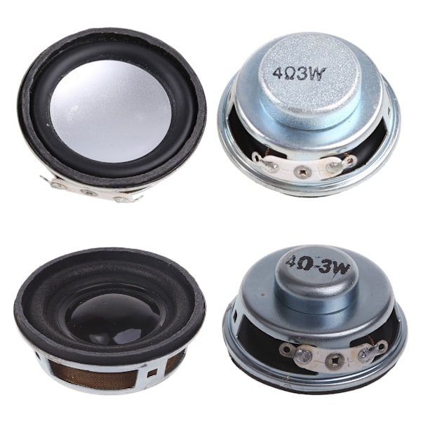 2 delar 4Ω 3W 4021 Högtalare Stereo Bashögtalare Högtalare 2.0 Uttag 87dB SNR 4 ohm 3 watt 4r 3w
