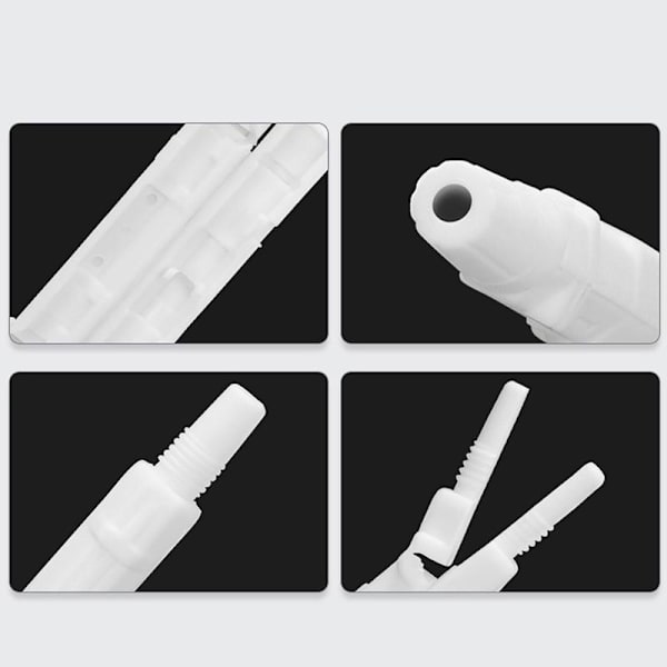 100 st Fiberoptik för Fusion för skydd Rund för case Box för Drop Cable Optic Fiber Fused Cables White