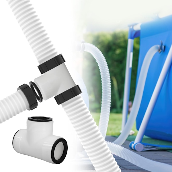 Flexibelt slangfäste för pool, slangadapter, rörkopplingar för pool