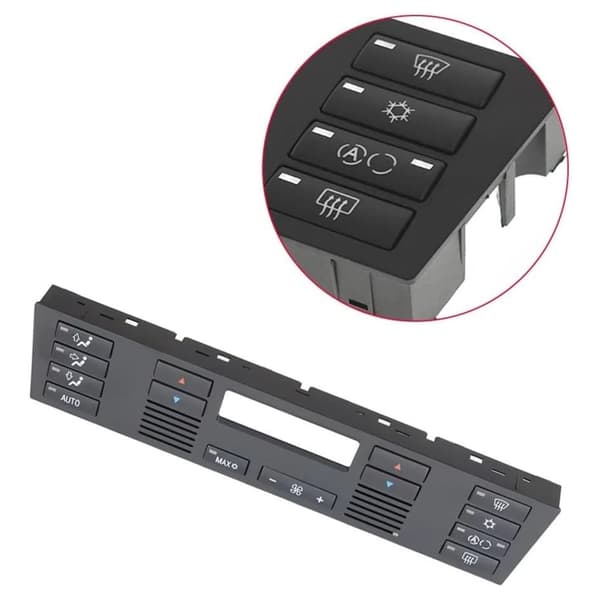 Auto Airconditionerings Varmelegeme Klima Temperatur Kontrolpanel til E53 E39 525i