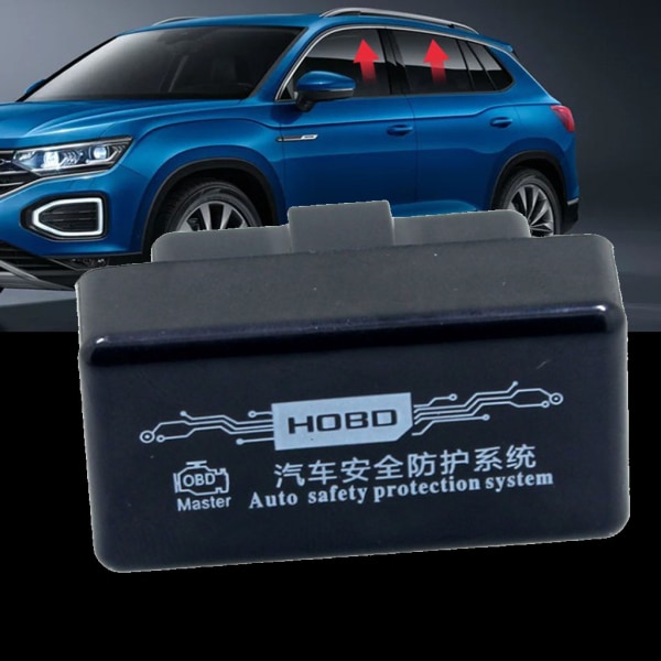 12V automatisk fönsterstängare för bil 4-dörrars larmsystem Fönster Roll Up Kit