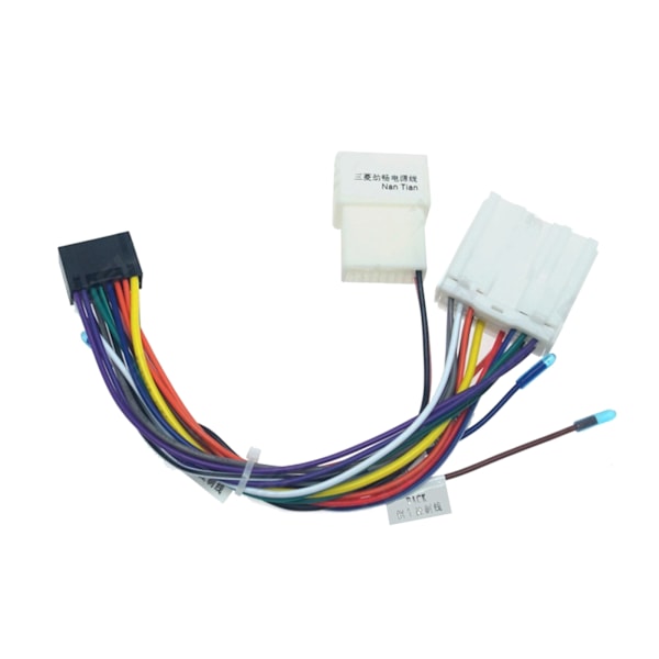 Bil Stereo Radio Strøm Ledningsnet Kabel Wire Adapter 16 Pin