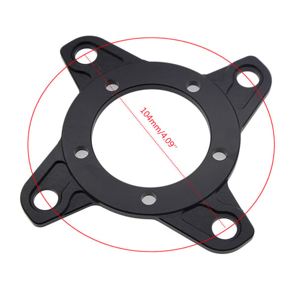 Bafang Ebike BBS01 BBS02 Cykel Mid Motor Spider Chain Ring Adapter 104B/130BCD B