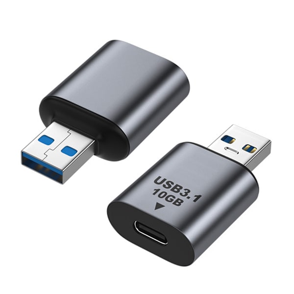 10 Gbps USB 3.0 hane till typ C hona adapter Super Speed Data Sync Laddningskonverterare för bärbar PC Power Bank laddare