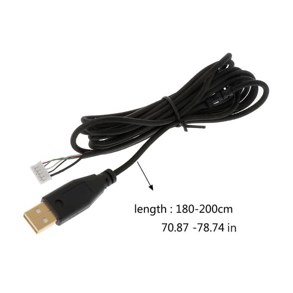 100% Original Ny Mus Kabel USB Möss Tråd Deathadder 2013 6400dpi