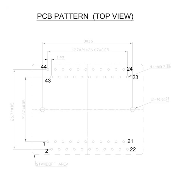 44Pin SOIC44-1.27 SOP44 Programmer Adapter Socket Converter Module Adapter