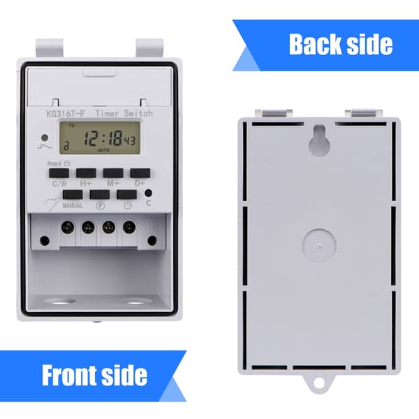 Digital Timer Controllers Vattentät Programmerbar Timer för Inomhus- och Utomhusbruk