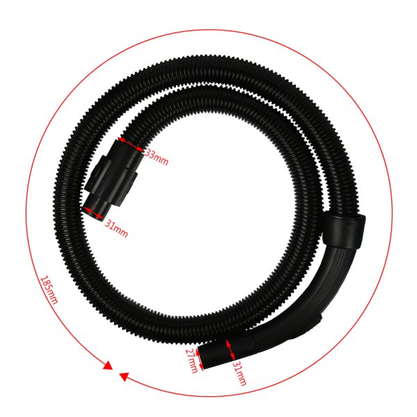 32mm till 35mm slang Dammsugartillbehör Konverterrör Adapter Delar för