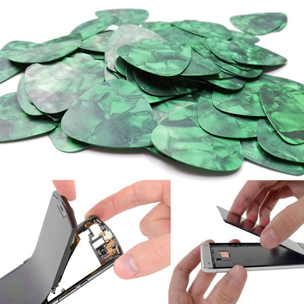 20st universal öppningsverktyg för mobiltelefoner Plastgitarrplockar Bändöppnare för iPhoneSeries telefontillbehör