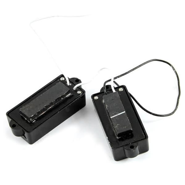 Svart 4-strängad Brusfri Pickup Set För Precision Bridge Pickup Set ny