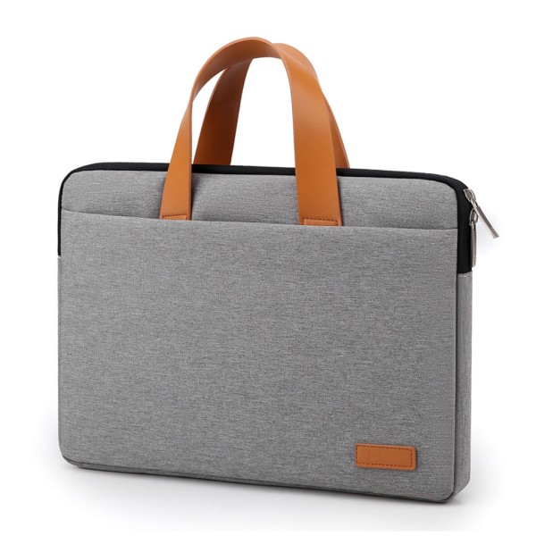 Lett og moteriktig laptopveske, multifunksjonell notebook-nettbrett laptopveske, reiseveske for menn
