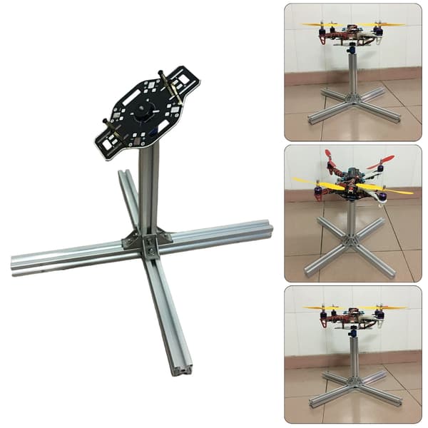 Quadcopter PID Tuning Stand Aluminiumkonstrueret Ramme til Cuadcopters