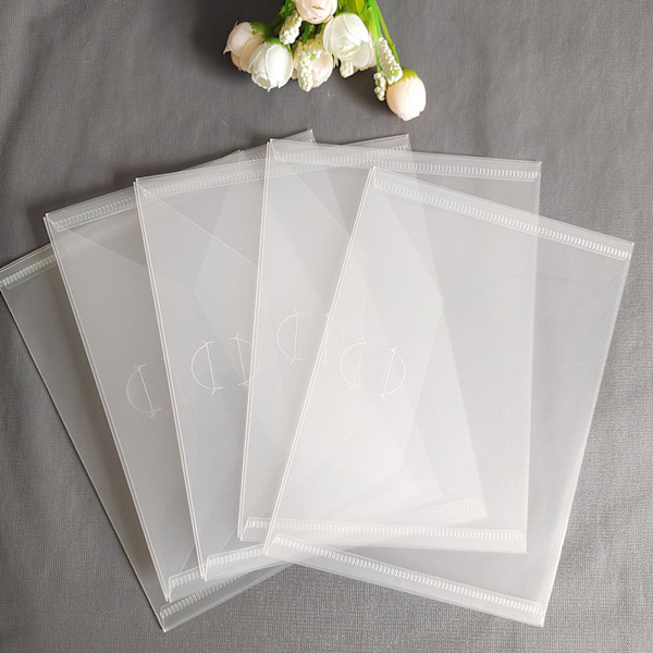 5 st Dies Förvaringspåse Stämpelsamlingsficka Klar plastmärm 5''x7'' Passar för Scrapbooking Stencils Sticker