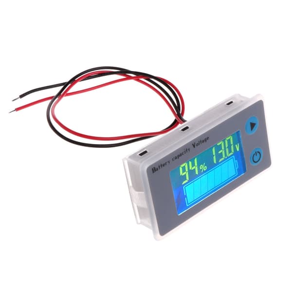 10-100V Universal batterikapacitet Skärm Strömdisplay Bly-syra-indikator