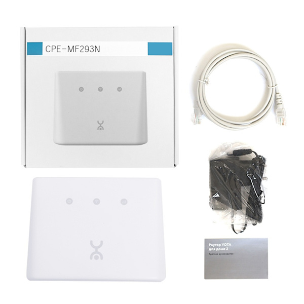 Original 4G ZTE Wi-Fi Router 2.4GHz CAT4 MF293N Ulåst WIFI Router 300Mbps Understøtter 32 Brugere Trådløse Routere