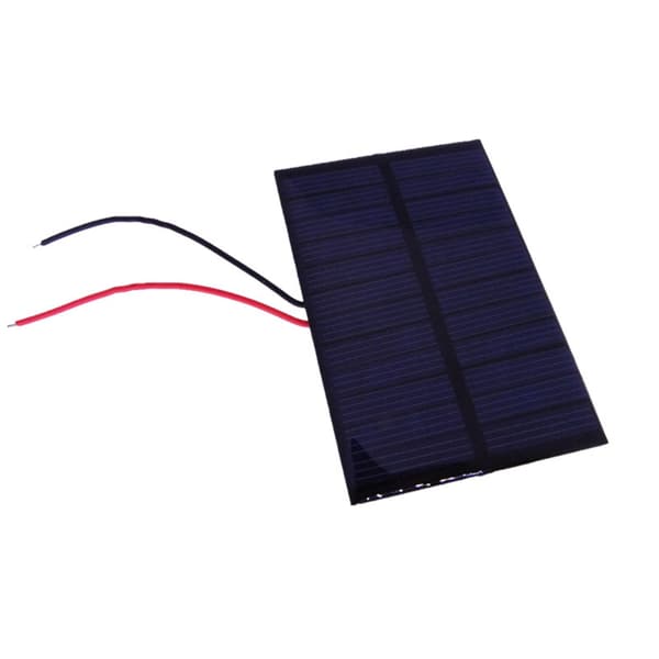 Solcellepanel 6V Polysilisiummodul Lett å bære for DIY og pedagogisk bruk